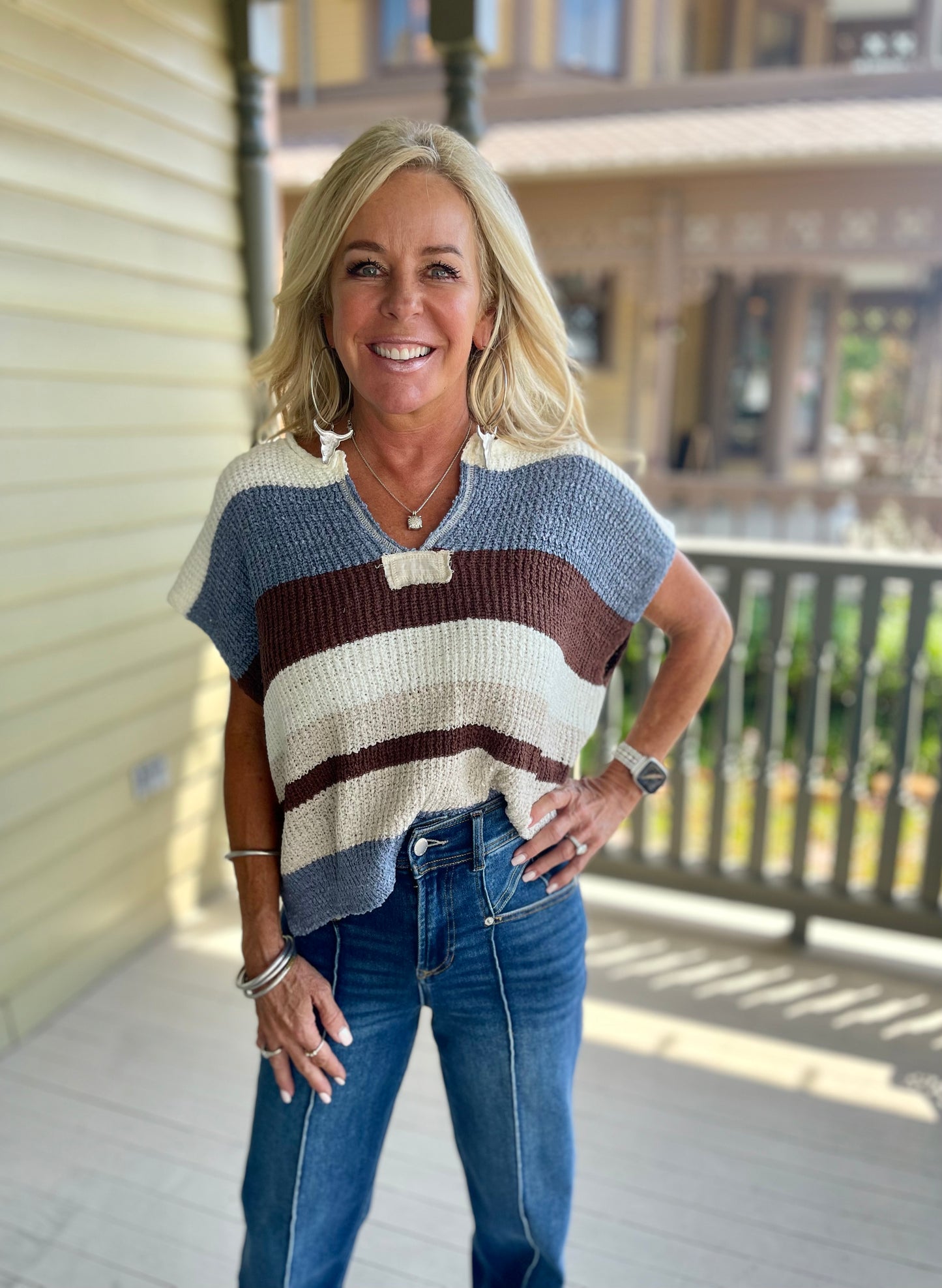 Frosted Mocha Sweater