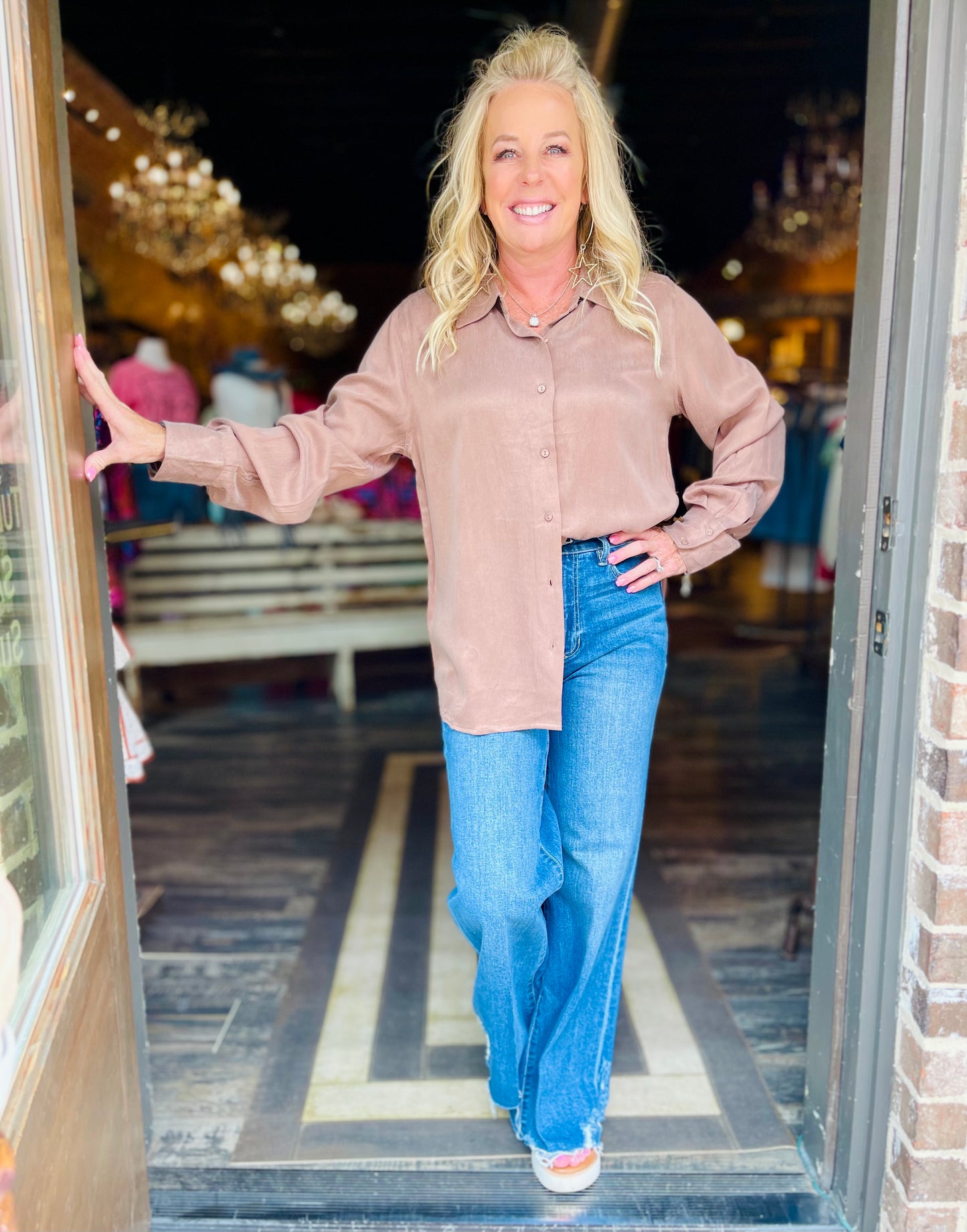 Sweet As Pie Button Down