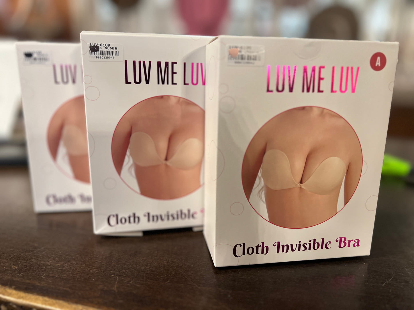 Backless Strapless Adhesive Bra in Nude