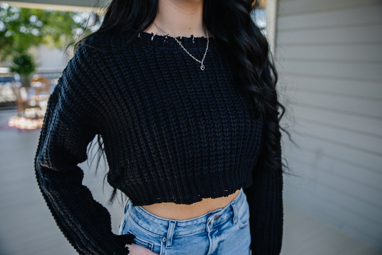 Bubblegum Crop Sweater