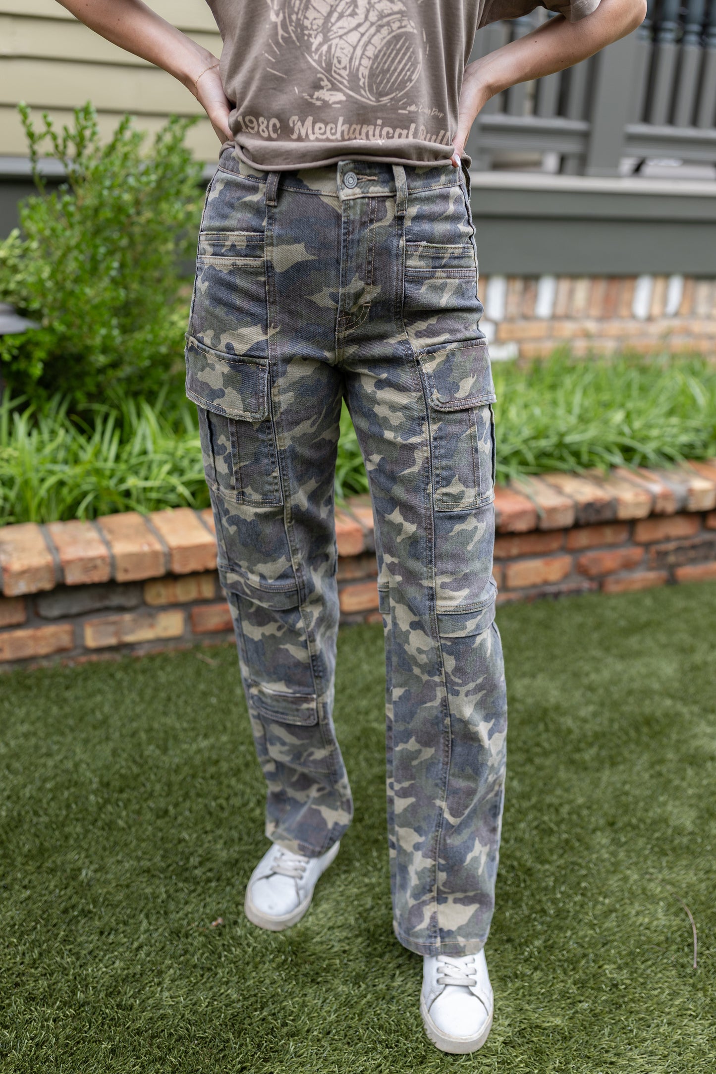 Tracey Camo Cargo Jean