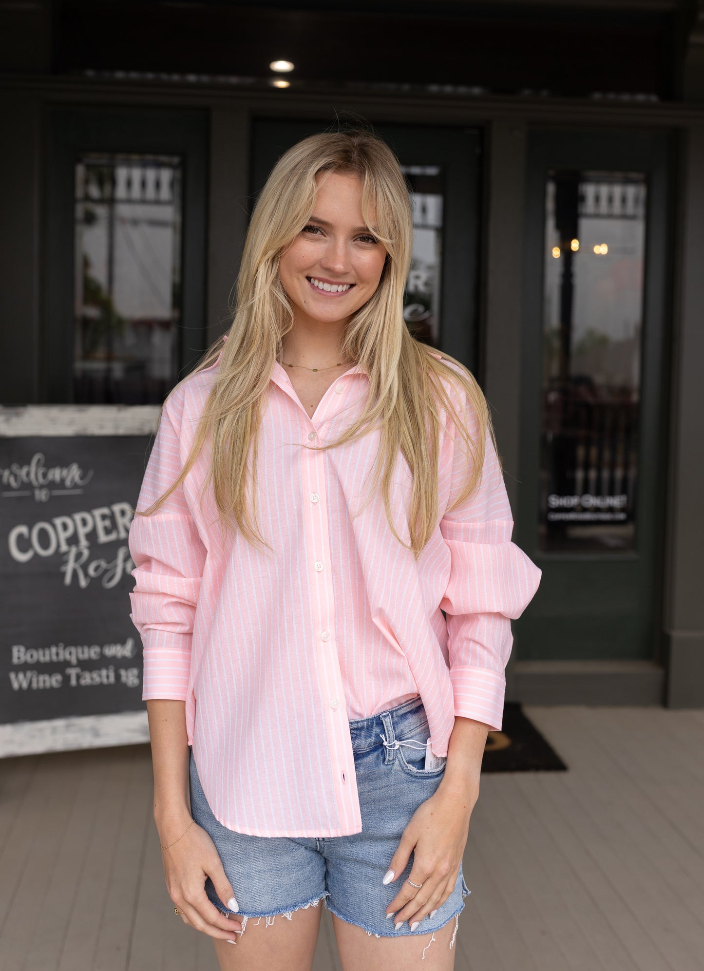 No Love Lost Button Down