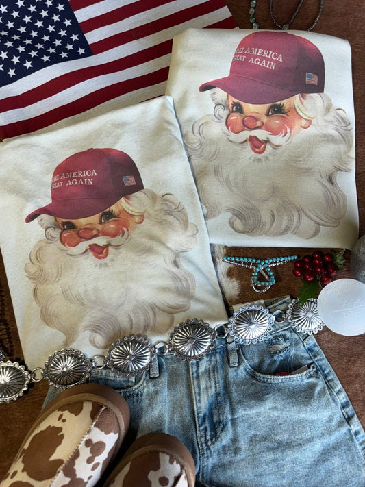 MAGA Santa Graphic