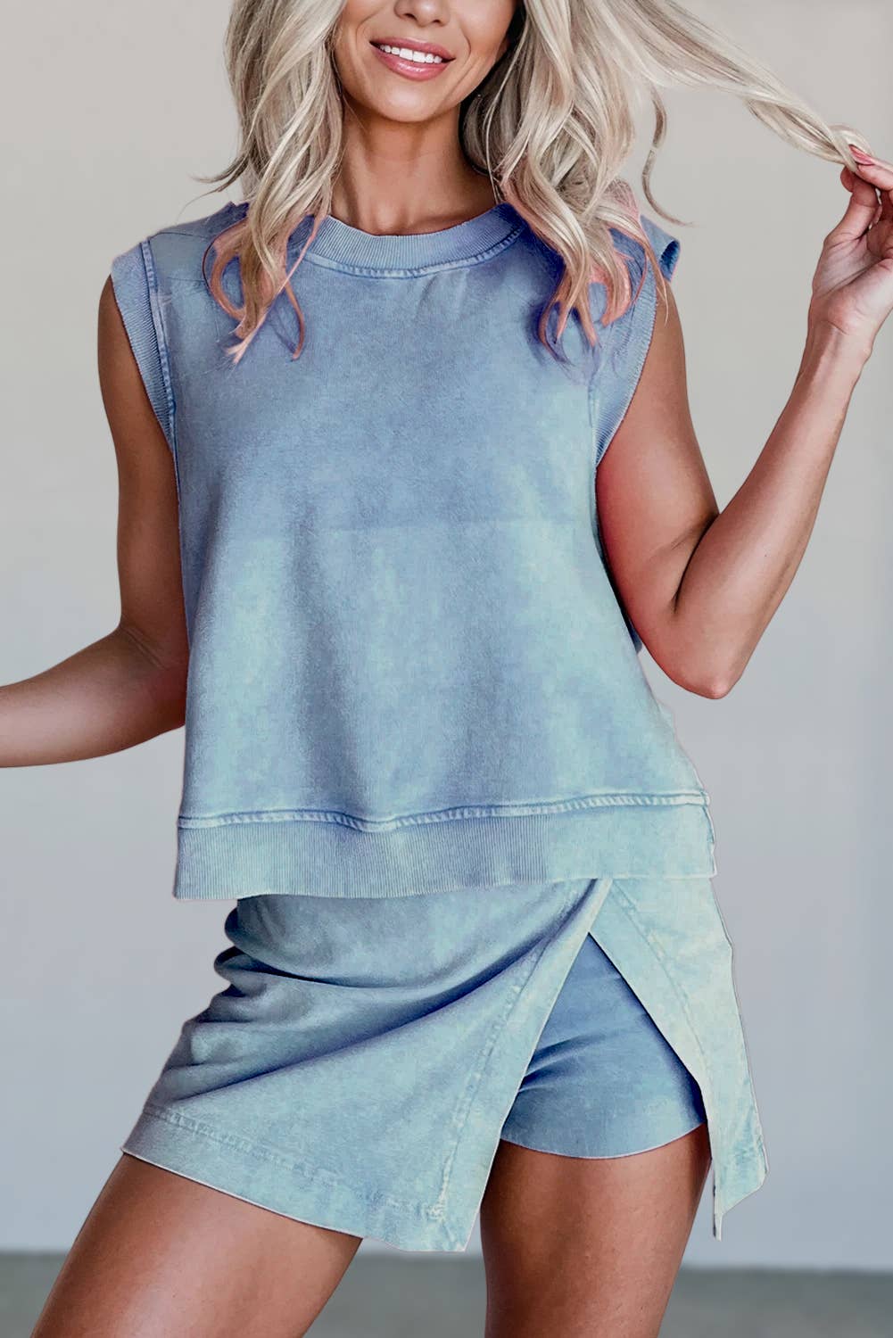 Mineral Wash Tank & Skort Set