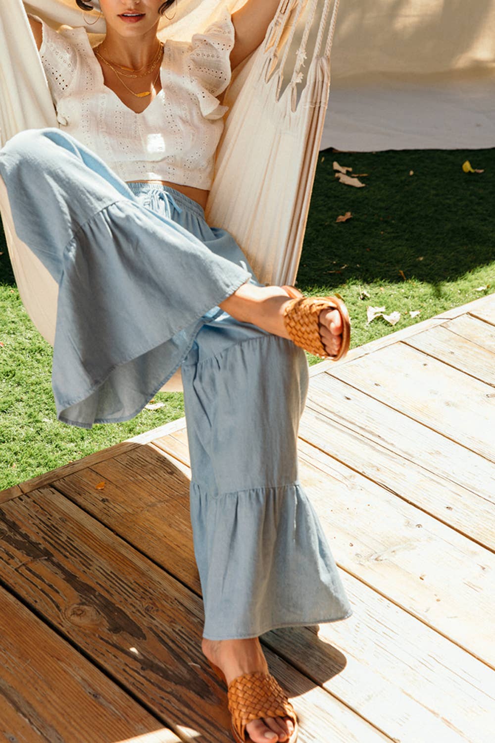 Top Tier Wide Leg Pants