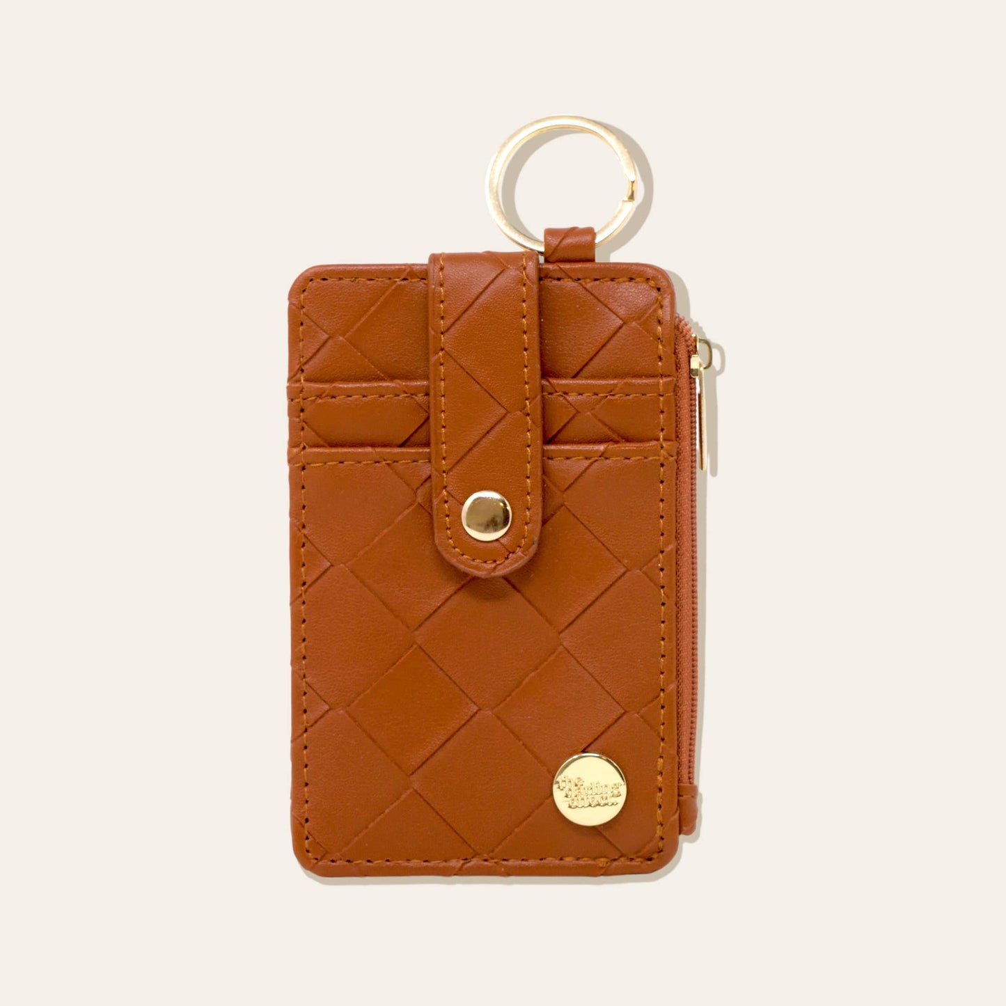 Keychain Wallet - Cognac