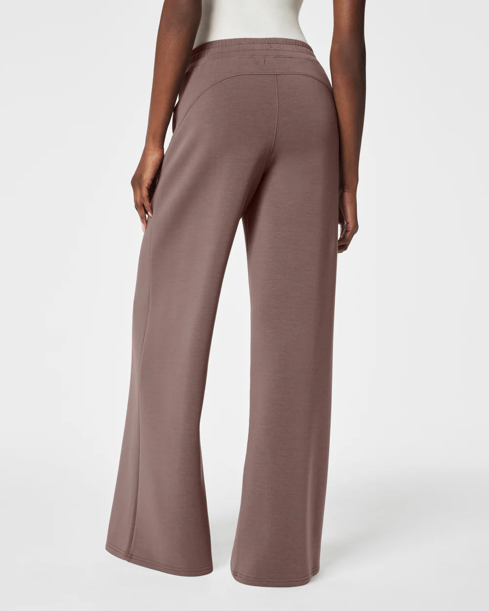 SPANX AirEssentials Wide Leg Pant in Smoke