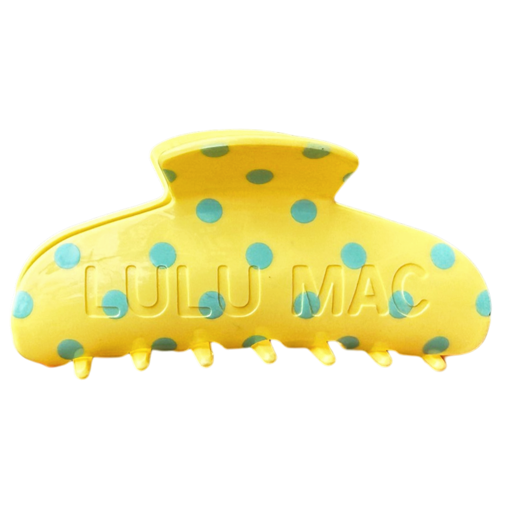 LULU Hair Clip - Butter Dot