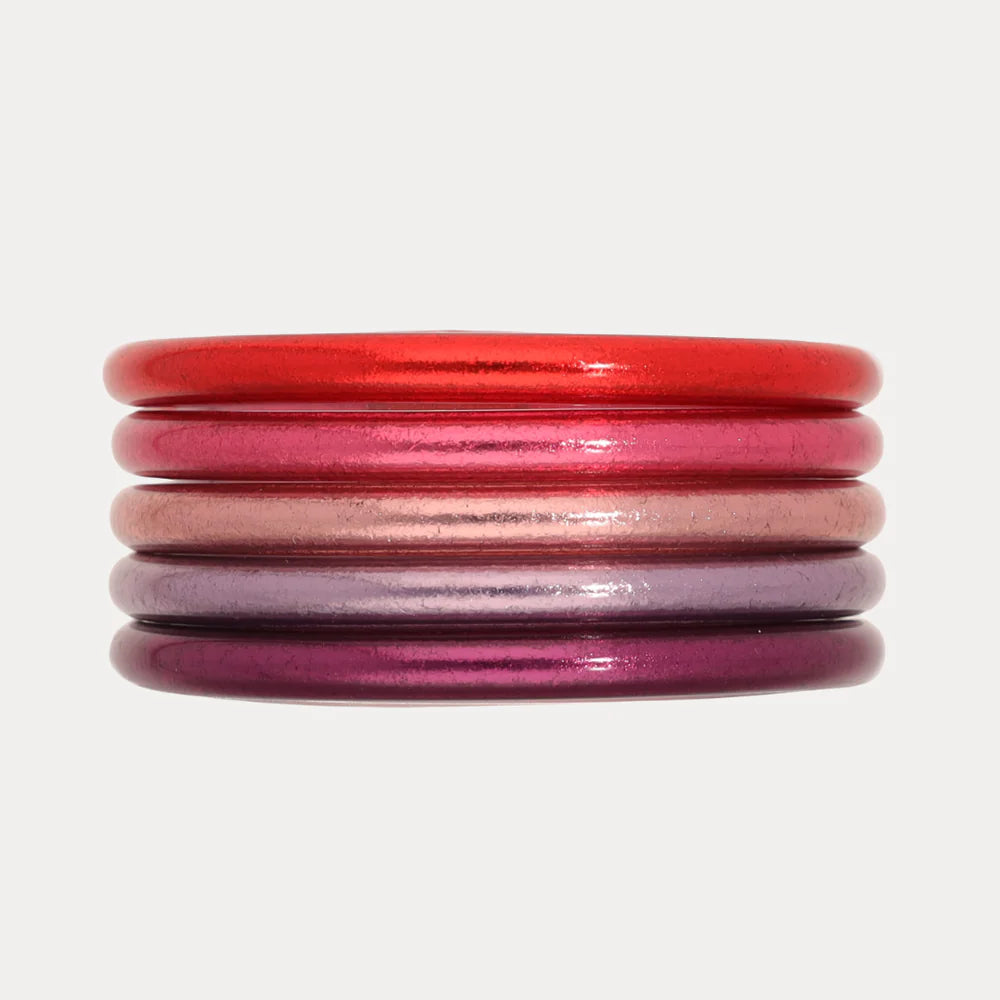 BuDhaGirl Be Mine All Weather Bangle Set