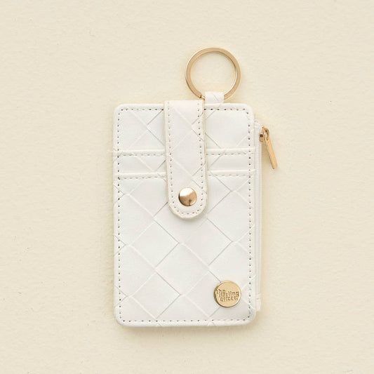 Keychain Wallet-White