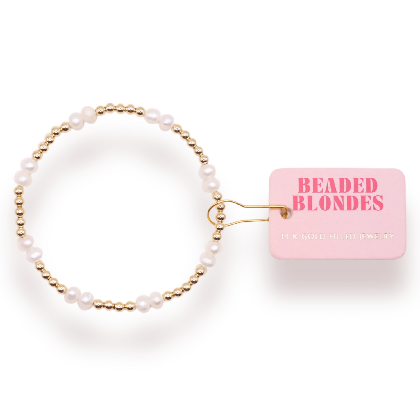 Coastal Pearl Bracelet in Gold