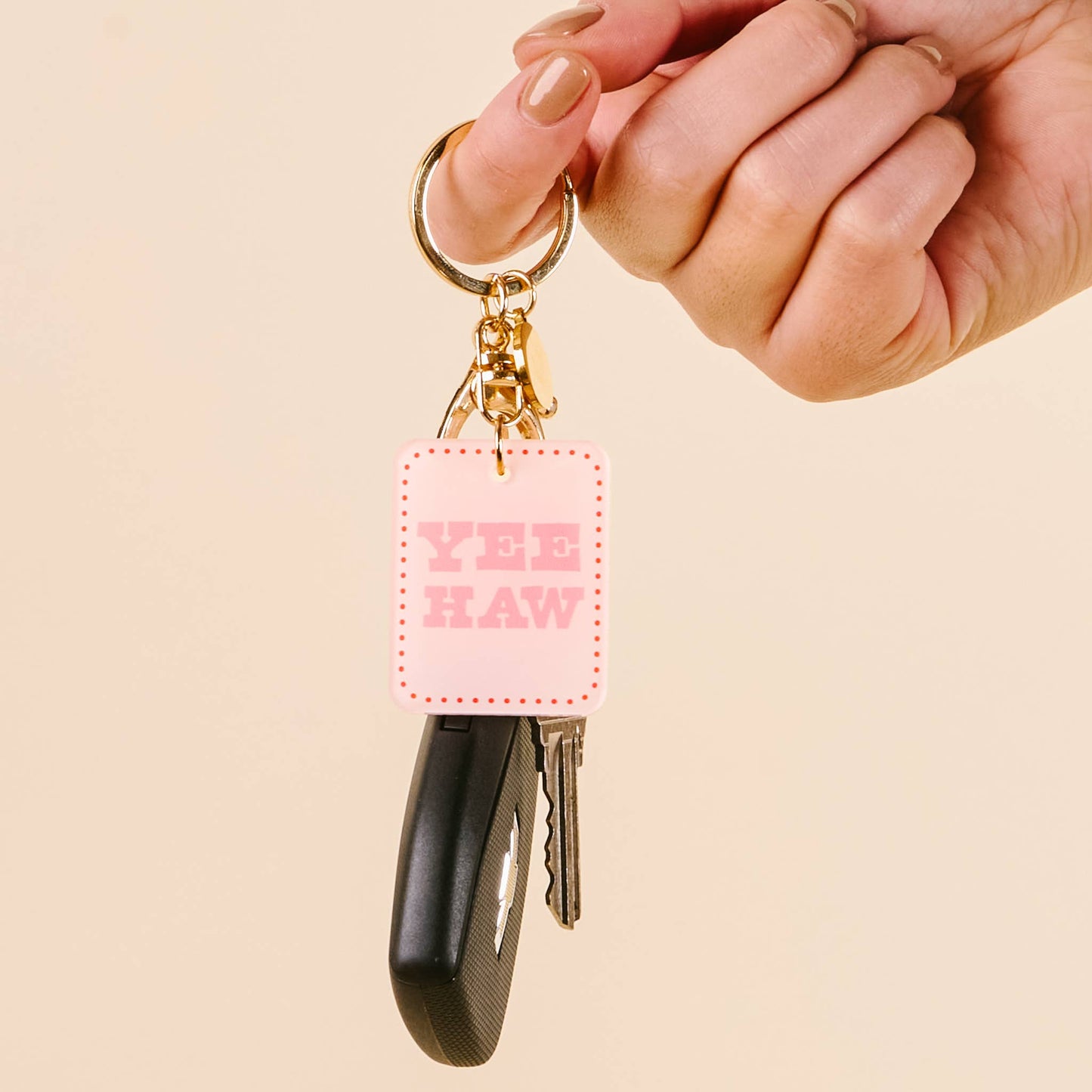 Acrylic Keychain-Yeehaw
