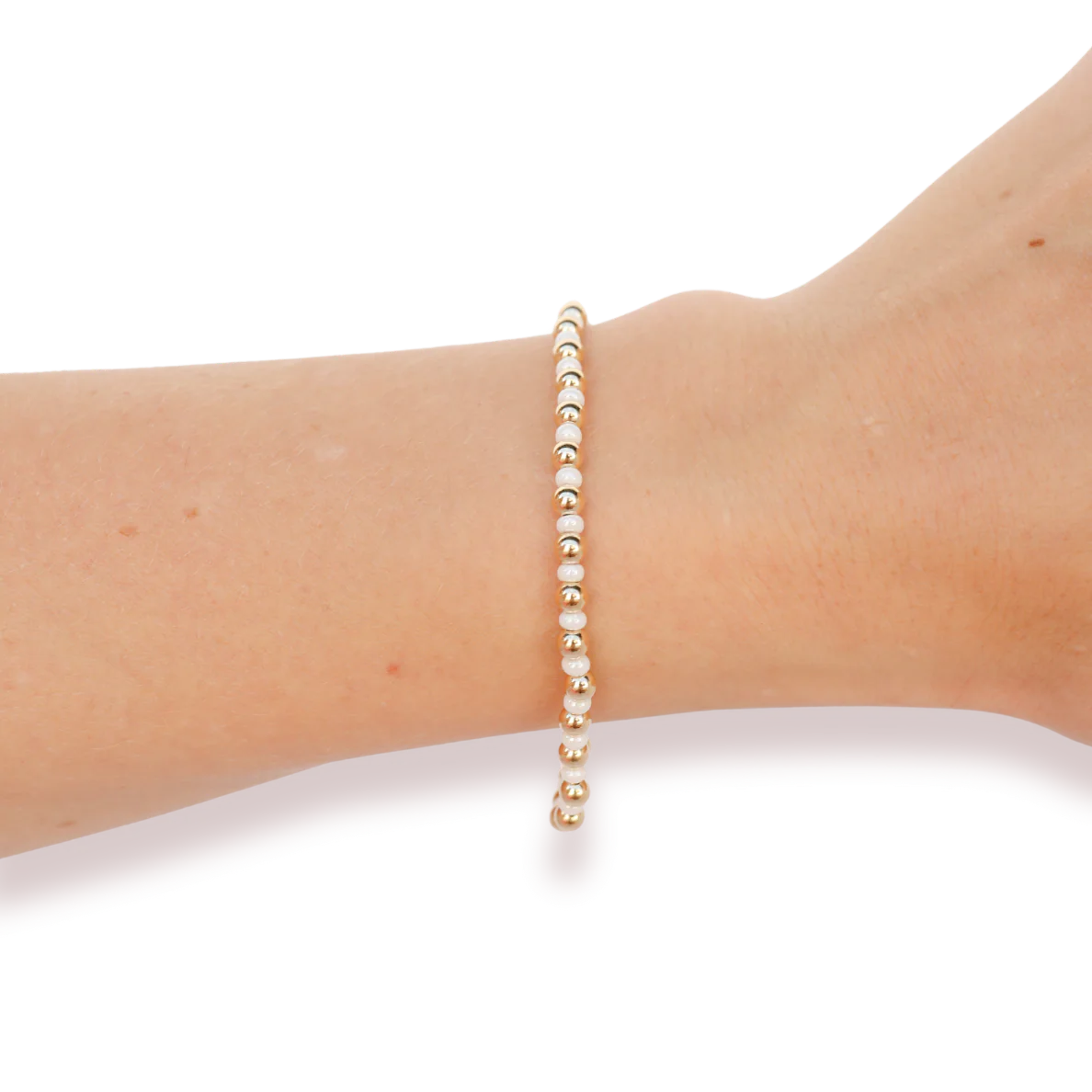 Demi Bracelet in Luster White
