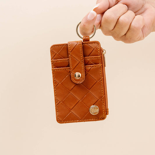 Keychain Wallet - Cognac