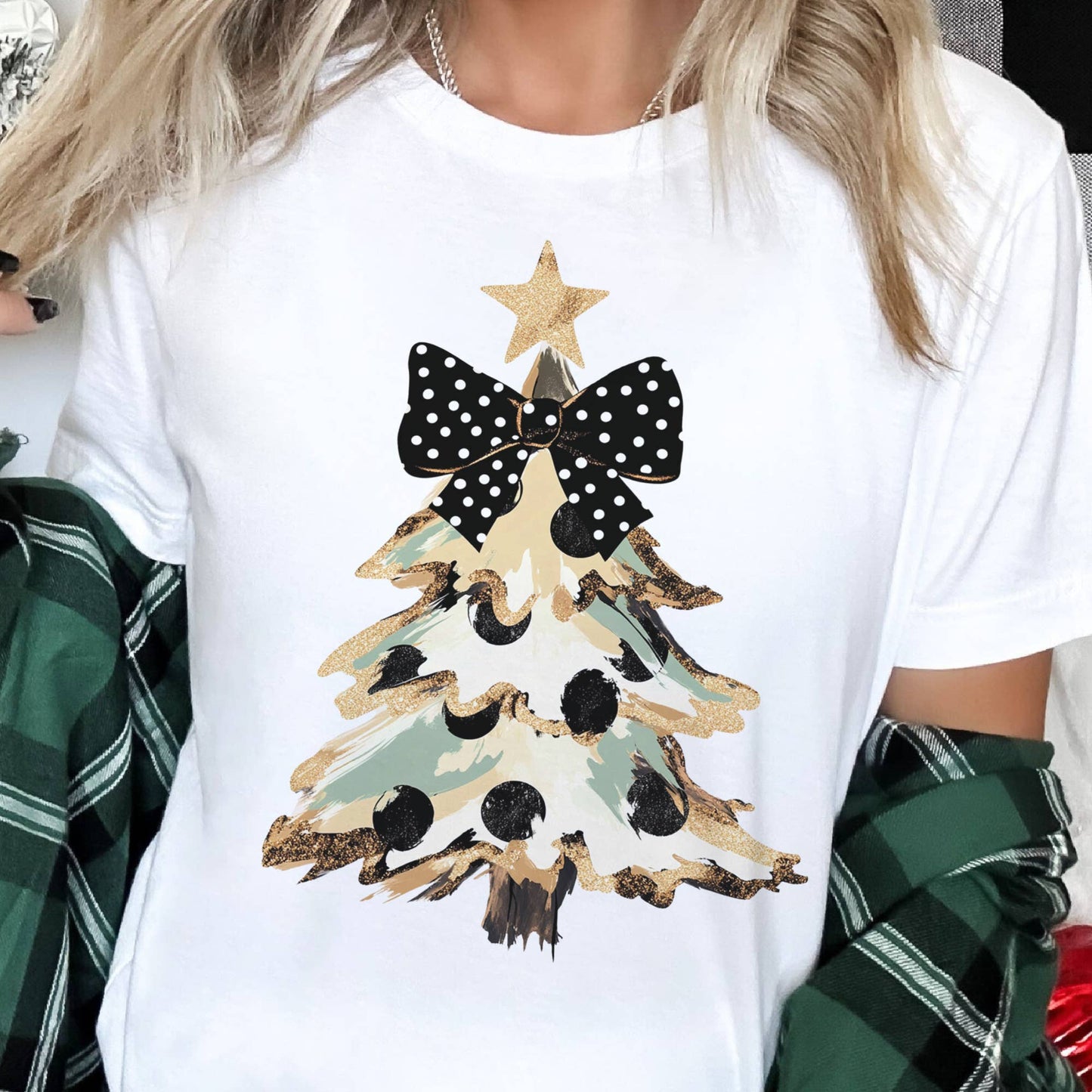 Christmas Camo Tree Tee