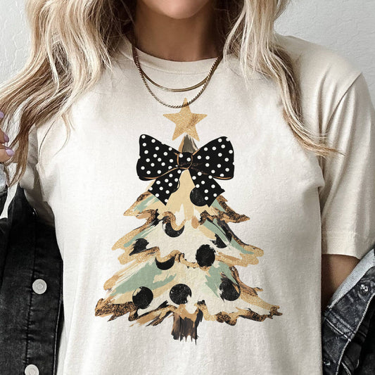 Christmas Camo Tree Tee