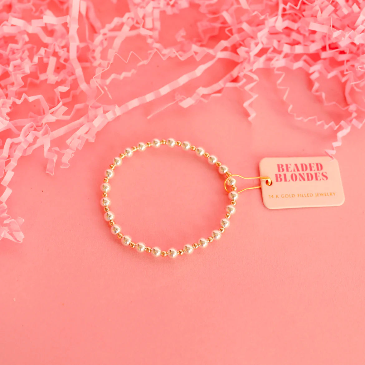 Katy Bracelet in Silver with Gold