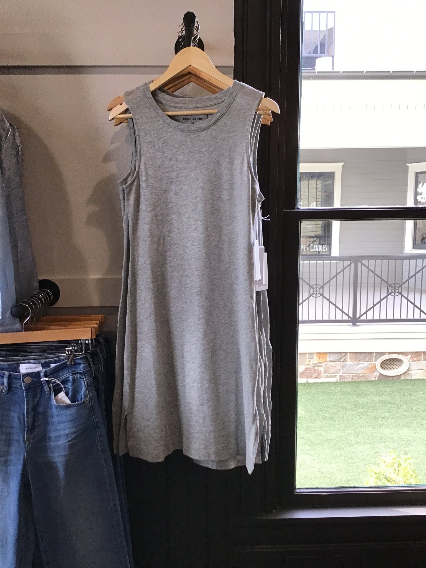 Gray Tank Dress