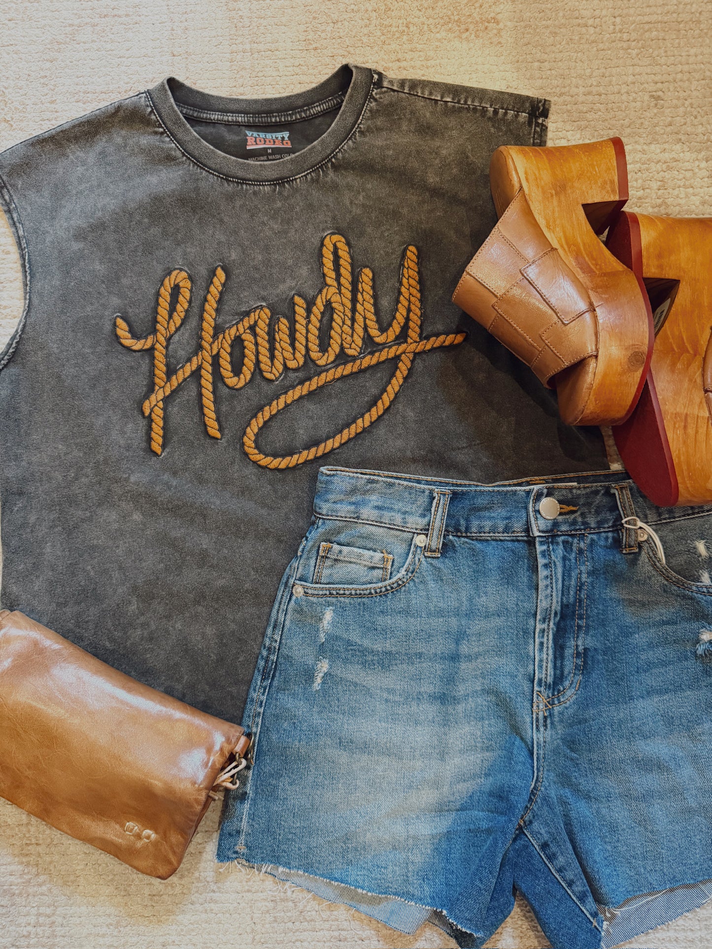 Howdy Muscle Tee