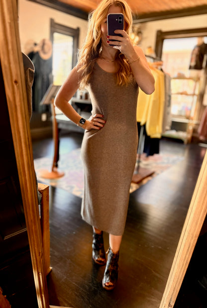Mocha Midi Dress