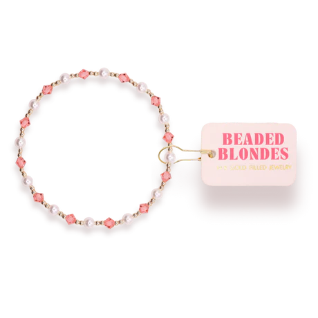Pink Pearl June Bracelet