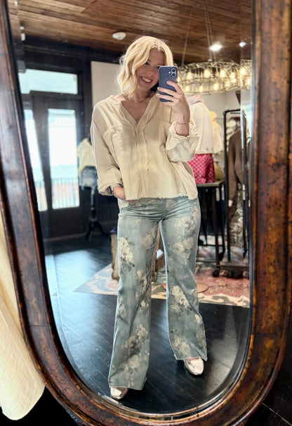 Garden Floral Jean