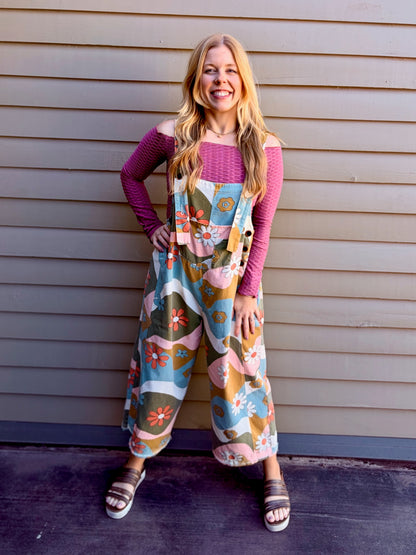 Favorite Printed Overalls