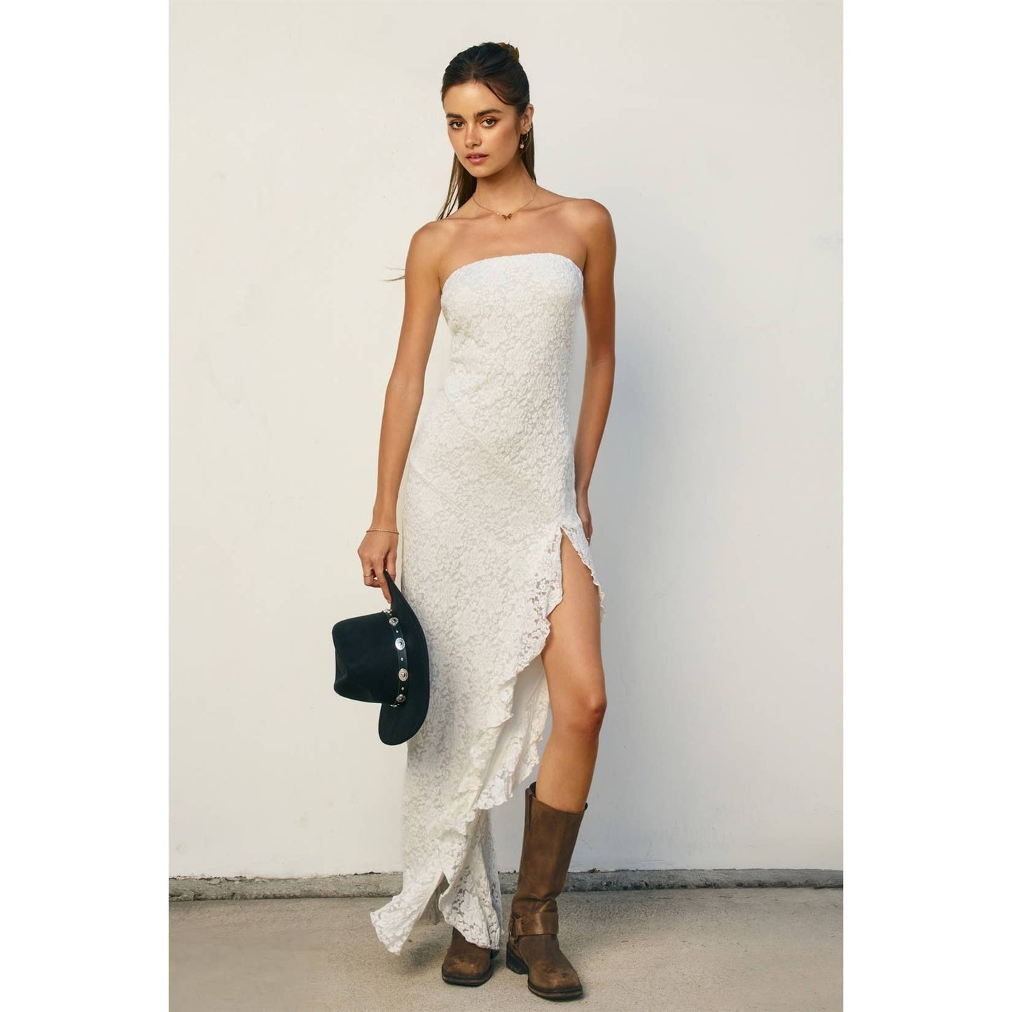 Whisper Ruffled Maxi Dress