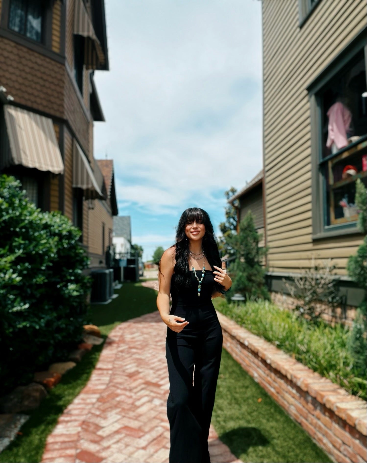 Midnight Charm Romper – Copper Rose Boutique