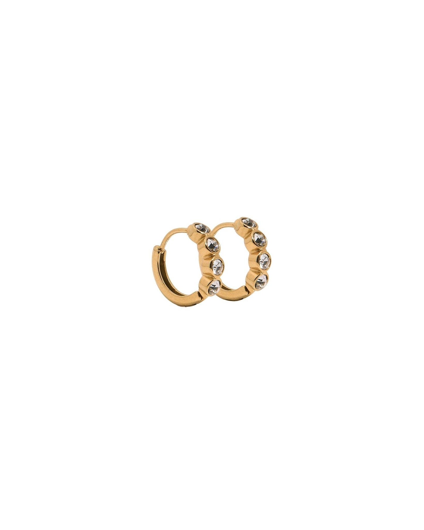 Huggie Earrings - Colette Gold