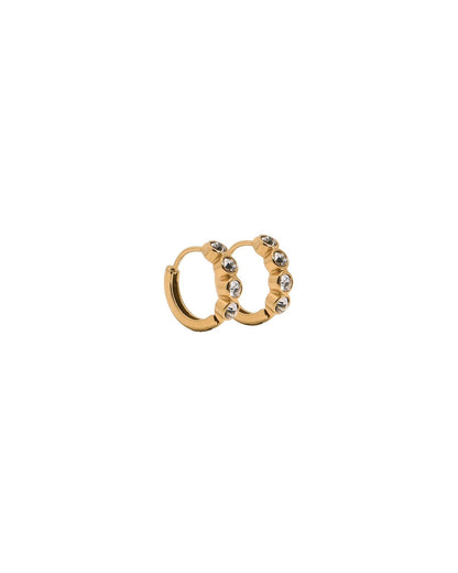 Huggie Earrings - Colette Gold