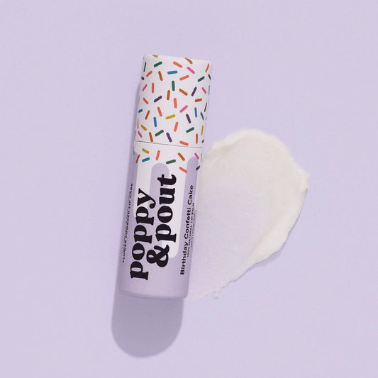Poppy & Pout Lip Balm, Purple