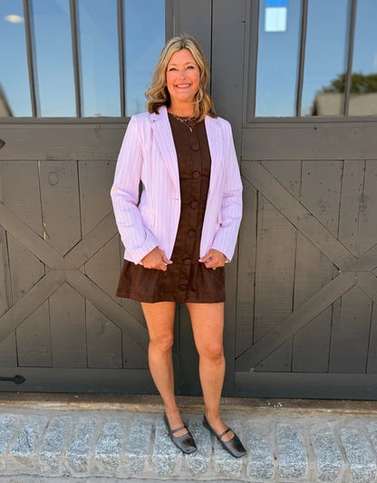 Miranda Suede Dress