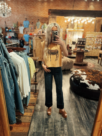 Vintage Donkey Boxy Tank