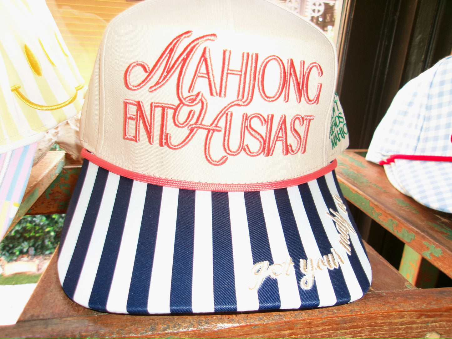 MAHJONG ENTHUSIAST hat