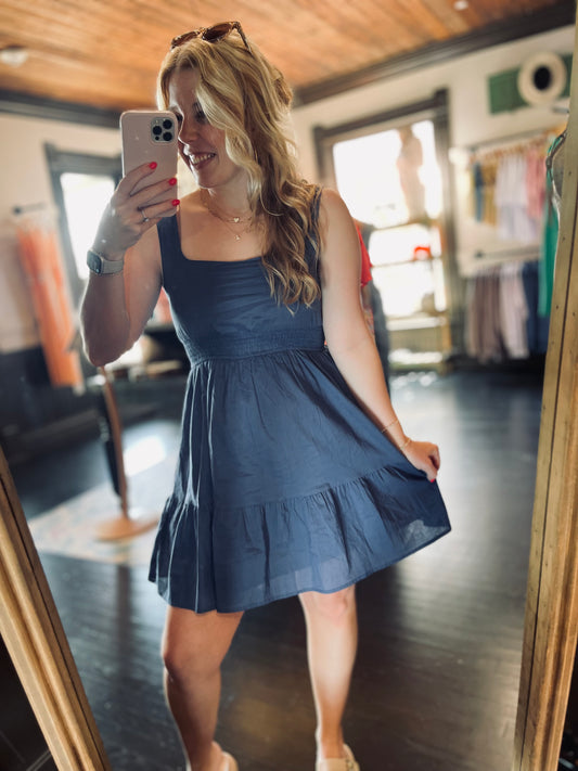 Gotta Have It Navy Dress