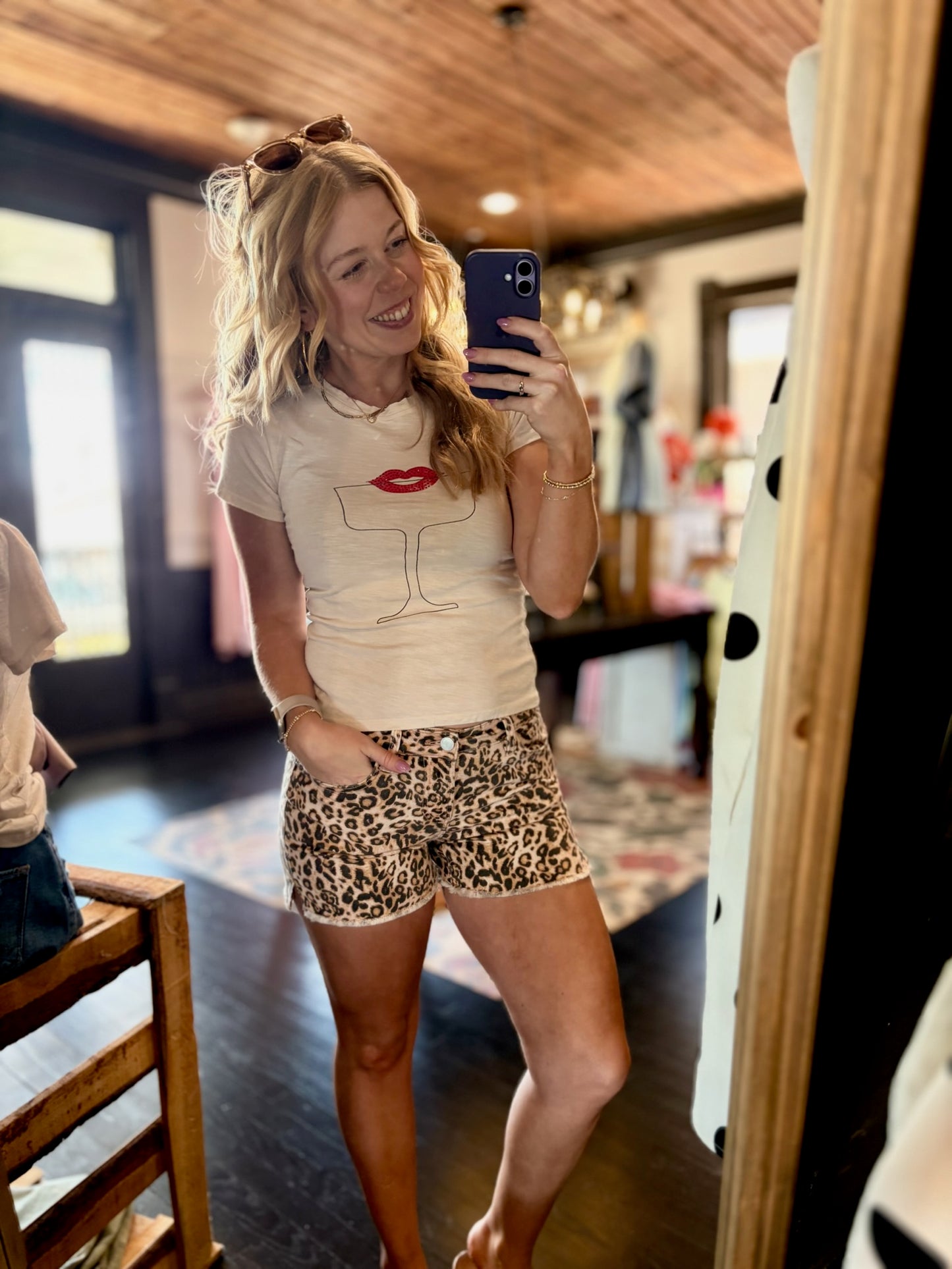 Red Lips Baby Tee