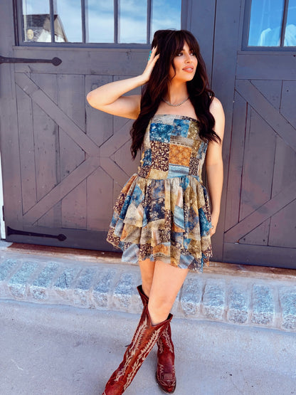 After Midnight Strapless Mini Dress