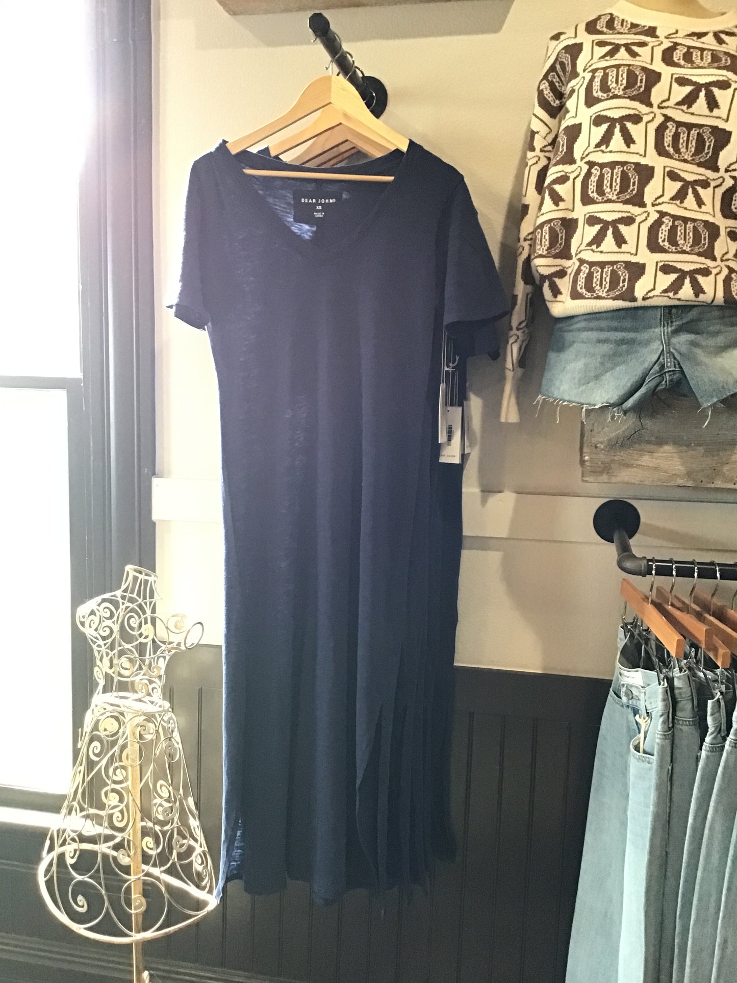 Navy Tee Dress