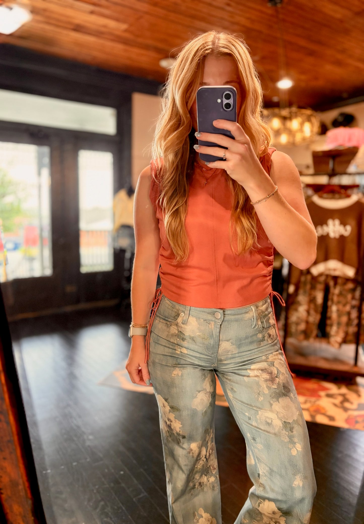 Garden Floral Jean