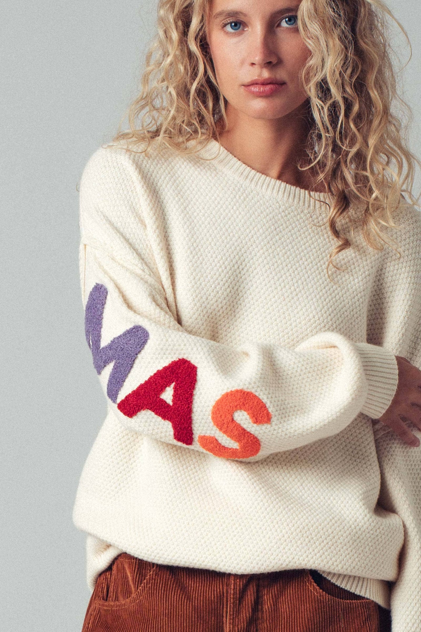 Merry Christmas Knit Sweater