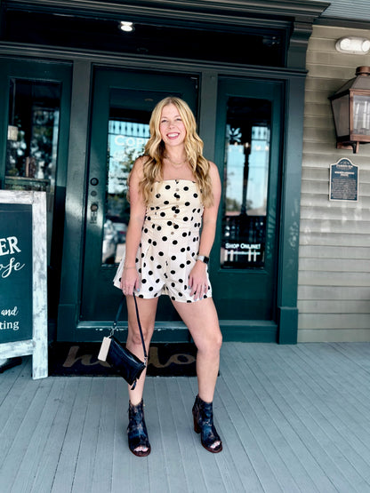 Brooks Polka Dot Romper
