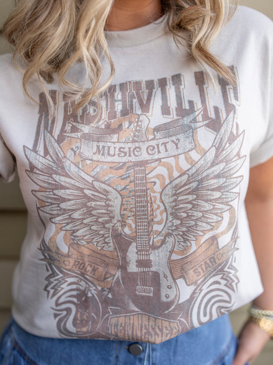 Nashville Country Western Graphic Tee