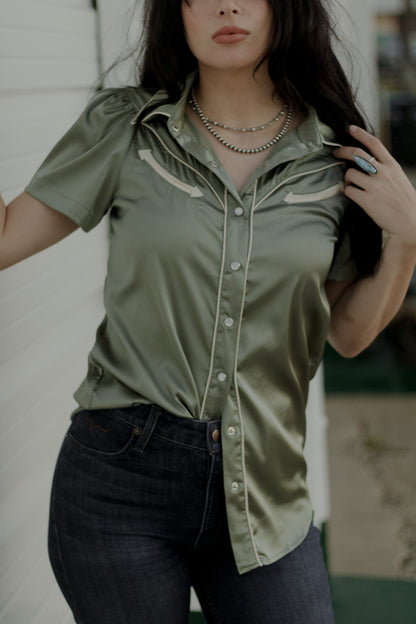 Howdy Hanny Sage Top