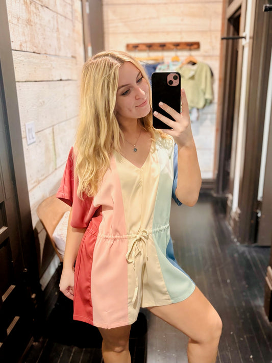 Meet Me at Sunset Romper