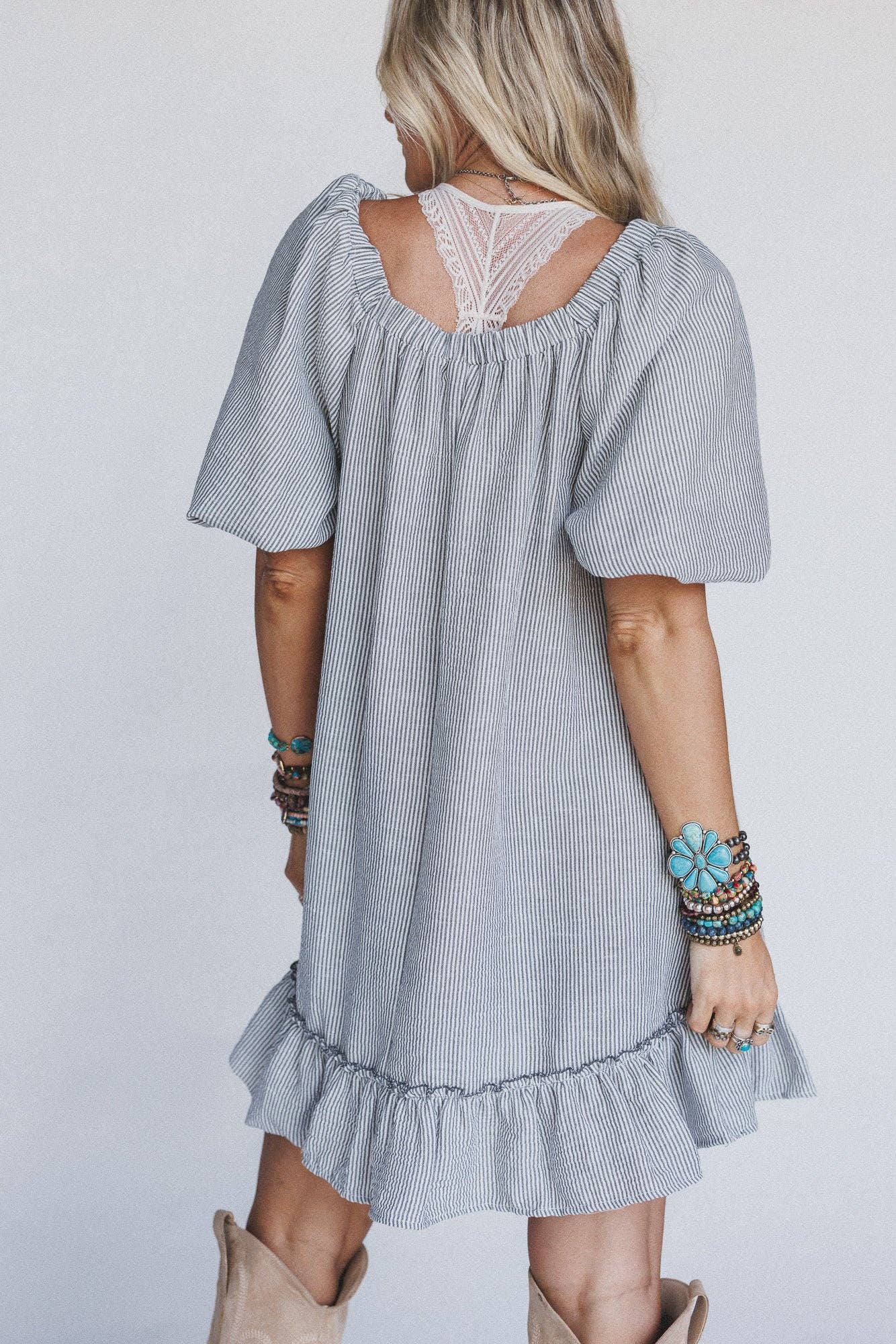 Solace Ruffled Hem Dress