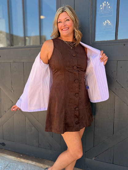 Miranda Suede Dress