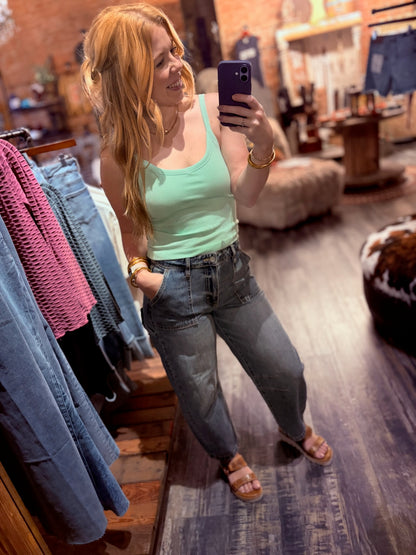 Sammie Barrel Jeans