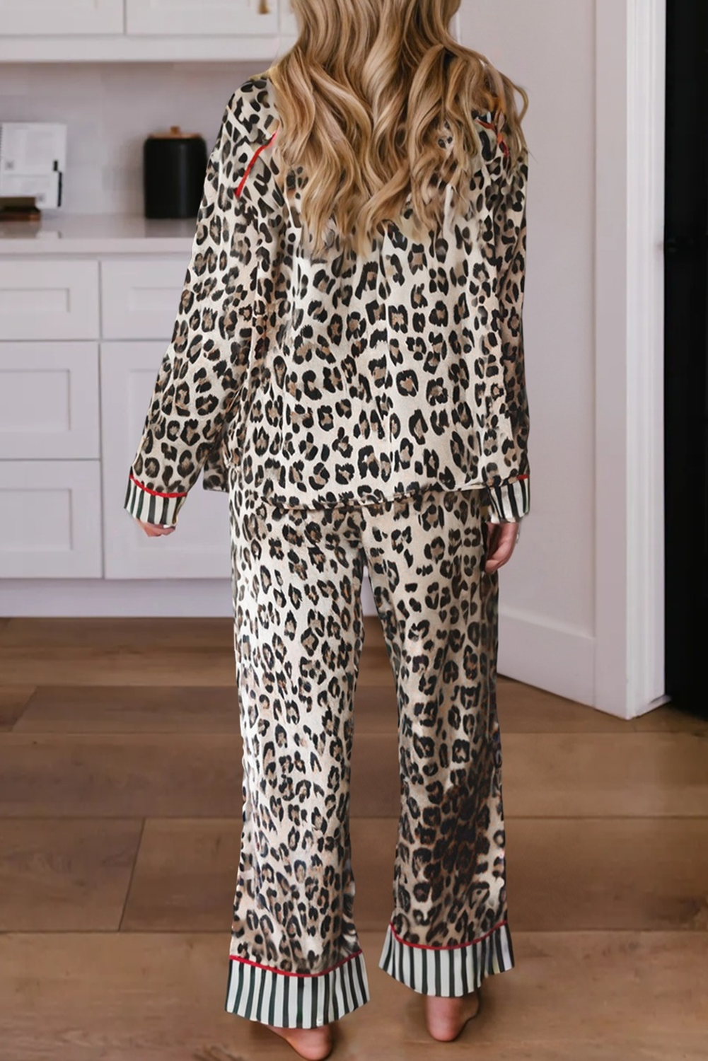 Leopard Pajama Set