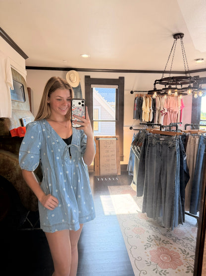 Vivi Polkadot Romper